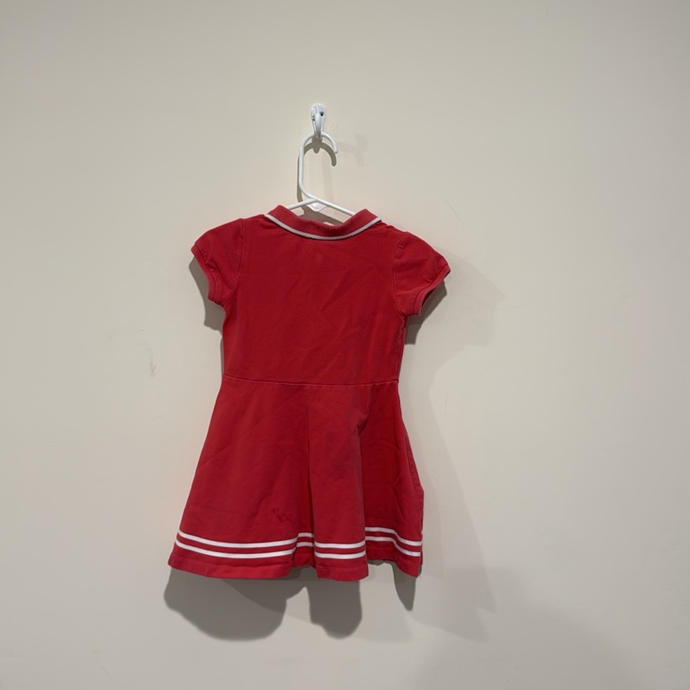 • Jacadi Paris • Girls Short Sleeve Dress Pink and White
3 A - Picture 4 of 4